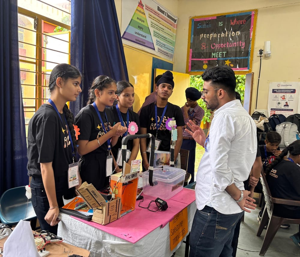 Bharti Foundation School Hackathon highlight 3