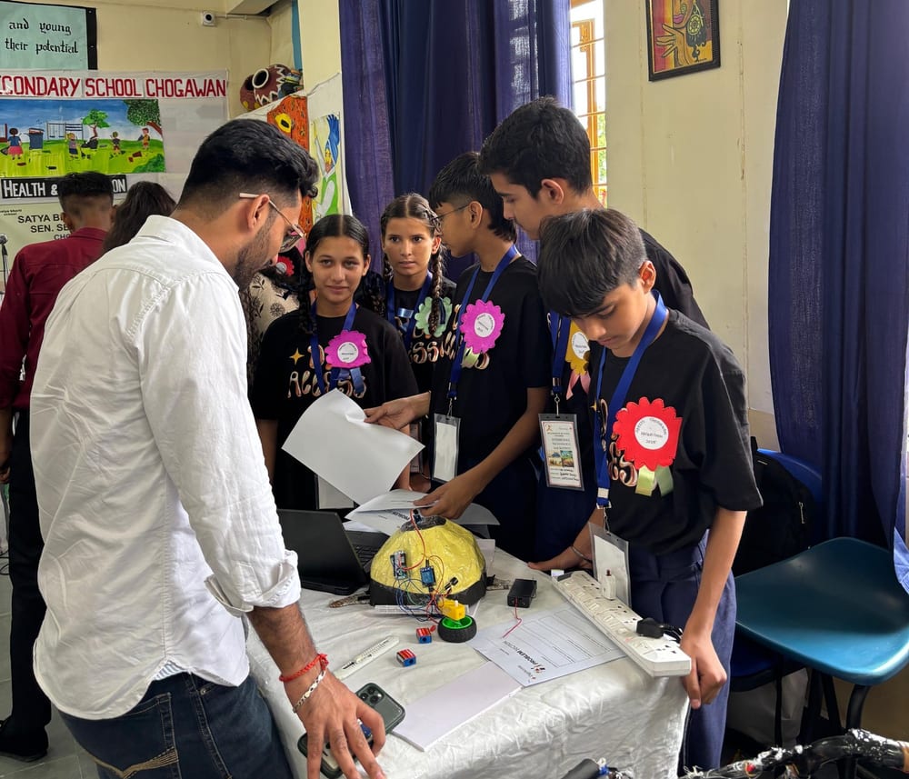 Bharti Foundation School Hackathon highlight 4