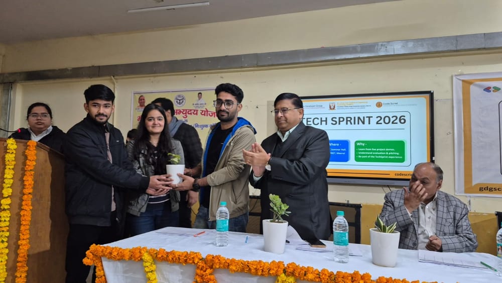 GDG On Campus Hackathon — SCRIET highlight 3
