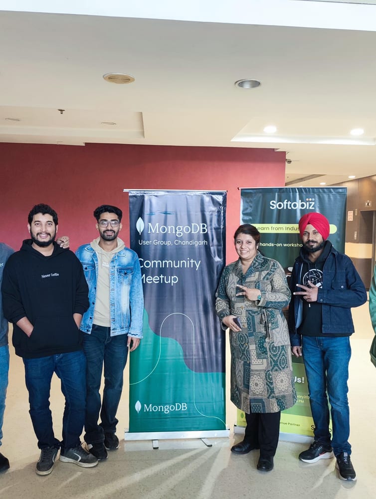 MongoDB User Group Chandigarh Meetup highlight 3